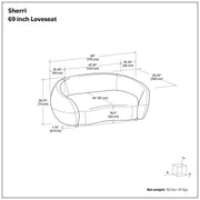 Sherri - Loveseat - R&R Furniture Gallery (Fountain Valley, CA)
