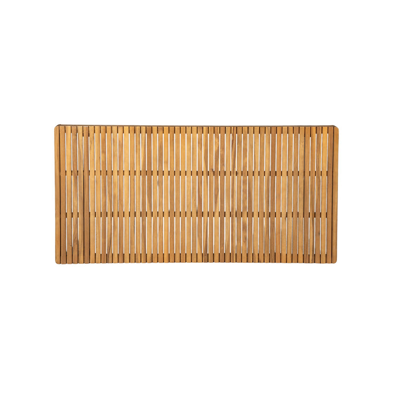 Outdoor Dining Table With Slatted Top, Ideal For Patio - R&R Furniture Gallery (Fountain Valley, CA)