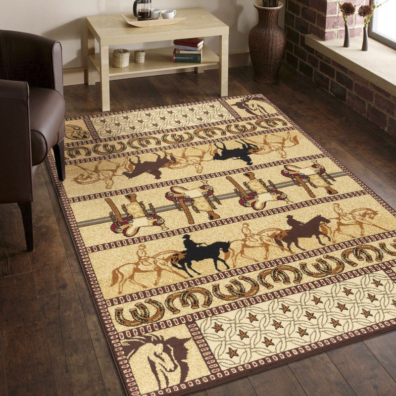 Tribes - GC_YLS4009 Southwest Area Rug - R&R Furniture Gallery (Fountain Valley, CA)