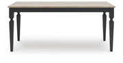 Brenkerton - Rectangular Dining Room Table - Grayish Brown / Black - R&R Furniture Gallery (Fountain Valley, CA)