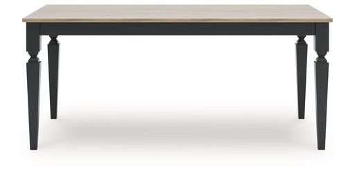 Brenkerton - Rectangular Dining Room Table - Grayish Brown / Black - R&R Furniture Gallery (Fountain Valley, CA)