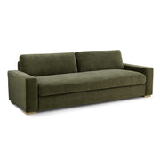 Beckham upcycled chenille sofa by TOV Furniture, stationary sofa with plush chenille upholstery and modern design.