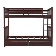 Bunk Bed With Ladders And 2 Storage Drawers - R&R Furniture Gallery (Fountain Valley, CA)