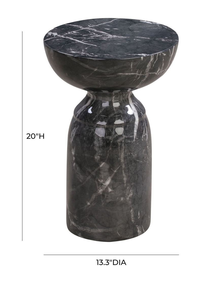 Rue - Marble Side Table - R&R Furniture Gallery (Fountain Valley, CA)