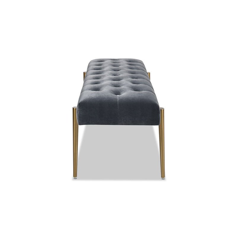 Aria - Upholstered Accent Bench - R&R Furniture Gallery (Fountain Valley, CA)