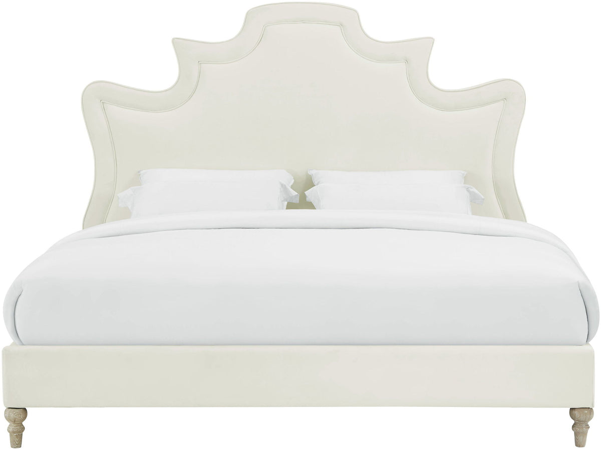 Serenity - Velvet Bed - R&R Furniture Gallery (Fountain Valley, CA)