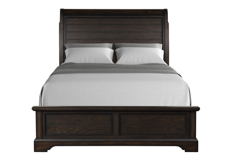 Crafted Sleigh Bed - R&R Furniture Gallery (Fountain Valley, CA)