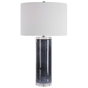 Midnight - Landscape Table Lamp - Black / Gray