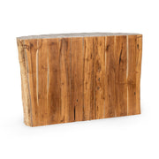 Norwest Petrified - Wood Console Table - Natural - R&R Furniture Gallery (Fountain Valley, CA)