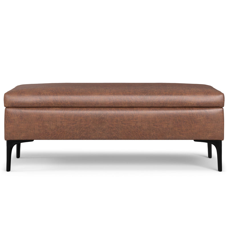 Rebecca - Multifunctional Coffee Table Storage Ottoman With Lift Up Lid - R&R Furniture Gallery (Fountain Valley, CA)