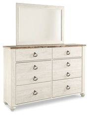 Willowton - Dresser, Mirror - R&R Furniture Gallery (Fountain Valley, CA)