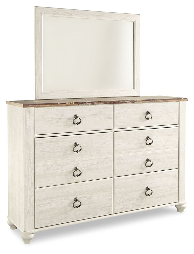 Willowton - Dresser, Mirror - R&R Furniture Gallery (Fountain Valley, CA)