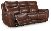 Next Move - Power Reclining Sofa With Adjustable Headrest - R&R Furniture Gallery (Fountain Valley, CA)