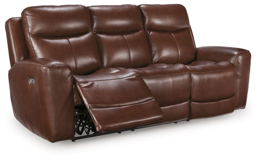 Next Move - Power Reclining Sofa With Adjustable Headrest - R&R Furniture Gallery (Fountain Valley, CA)