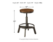 Torjin - Swivel Stool (Set of 2) - R&R Furniture Gallery (Fountain Valley, CA)