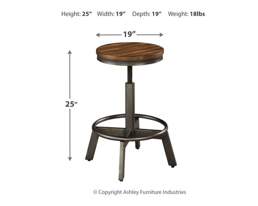 Torjin - Swivel Stool (Set of 2) - R&R Furniture Gallery (Fountain Valley, CA)