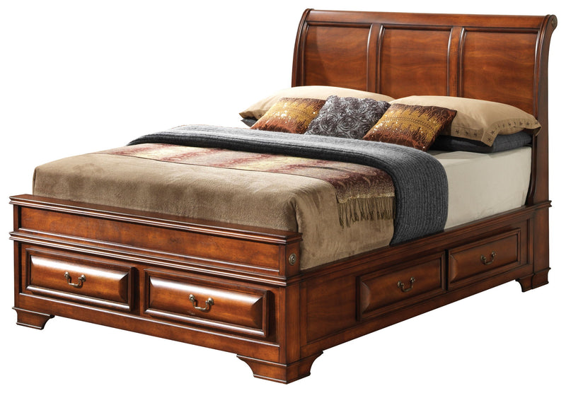 Dovetailed Drawers Storage Bed - R&R Furniture Gallery (Fountain Valley, CA)