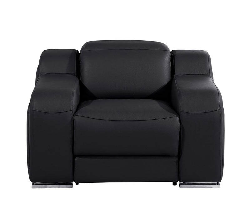 1116 - 6-Piece Modular Power Reclining Sofa, Loveseat & Chair Set In With 6 Power Recliners & Power Headrests