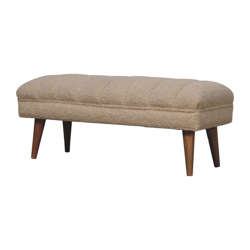 Puffer Bench - Beige - R&R Furniture Gallery (Fountain Valley, CA)