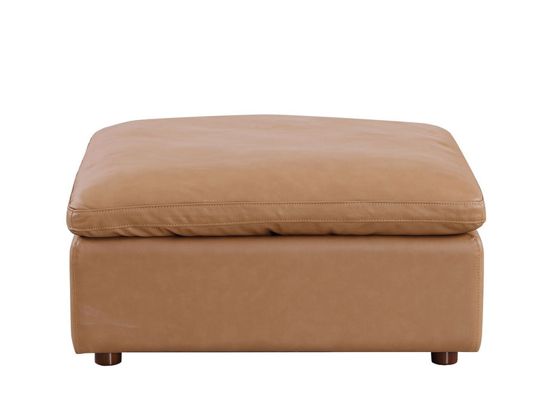 1100 - 5-Piece Left Arm Facing 3-Seat Sectional (Top-Grain Italian Leather)