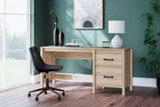 Battelle - Home Office Desk - Tan - R&R Furniture Gallery (Fountain Valley, CA)