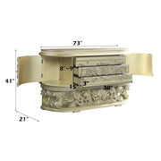 Vatican - Dresser - Champagne Silver - R&R Furniture Gallery (Fountain Valley, CA)