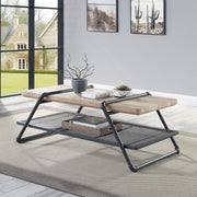 Brantley - Coffee Table - Oak & Sandy Gray - R&R Furniture Gallery (Fountain Valley, CA)