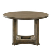 Parfield - Round Dining Table - Weathered Oak - R&R Furniture Gallery (Fountain Valley, CA)
