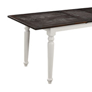 Dining Table With Leaf, Expandable - Brown - R&R Furniture Gallery (Fountain Valley, CA)