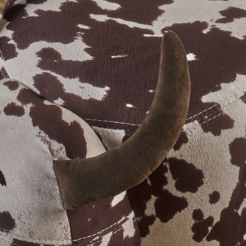 Cow Shaped Ottoman Footstool - R&R Furniture Gallery (Fountain Valley, CA)