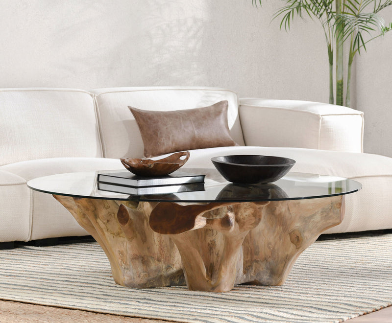 Willow - Coffee Table - Natural - R&R Furniture Gallery (Fountain Valley, CA)