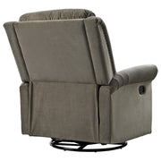 360 Degrees Swivel Recliner Manual Rocking Recliner Home With Adjustable Backrest - R&R Furniture Gallery (Fountain Valley, CA)
