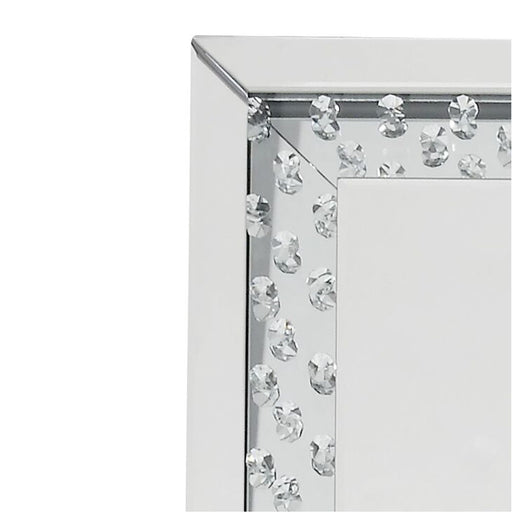 Nysa - Floor Mirror - Mirrored & Faux Crystals - R&R Furniture Gallery (Fountain Valley, CA)