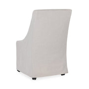 Warwick - Upholstered Rolling Dining Chair - R&R Furniture Gallery (Fountain Valley, CA)