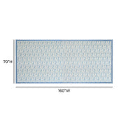 Set of two Dolce placemat sets by TOV Furniture featuring stylish fabric tablecloths with elegant patterns.