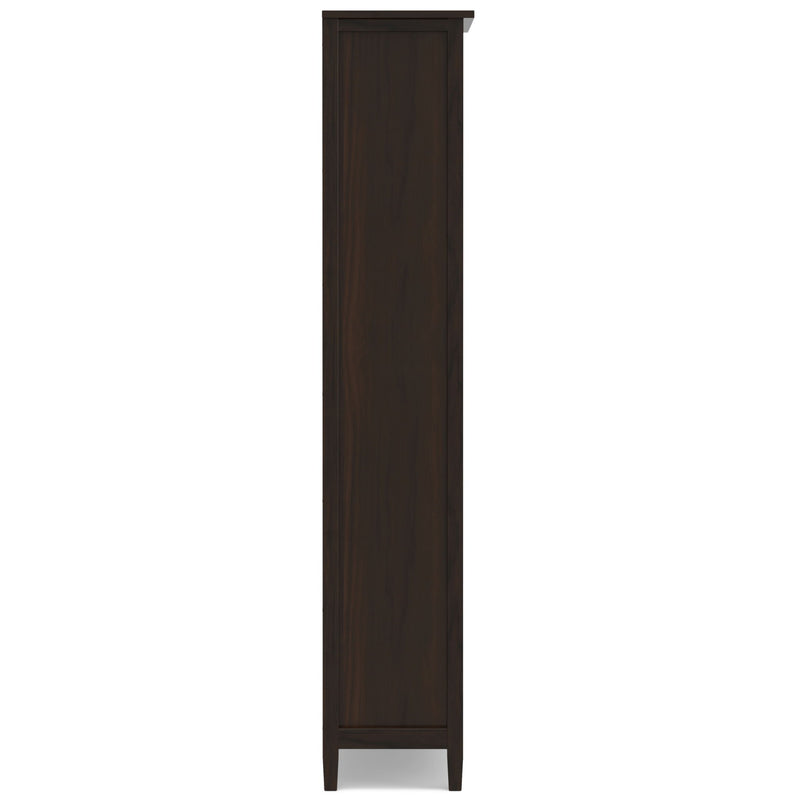 Warm Shaker - 5 Shelf Bookcase - R&R Furniture Gallery (Fountain Valley, CA)