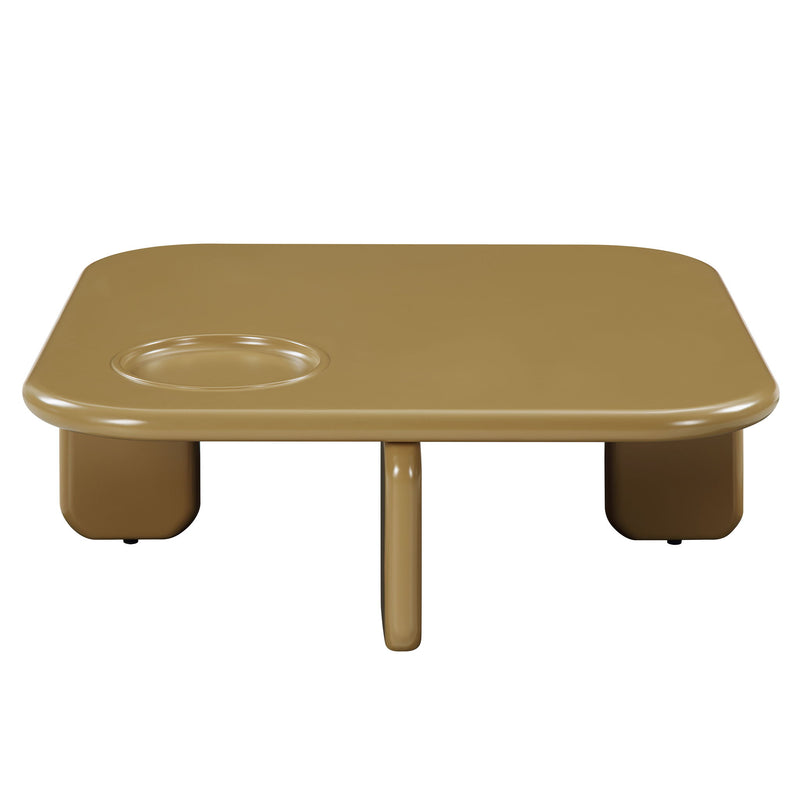 Joane - Coffee Table - Yellow Brown