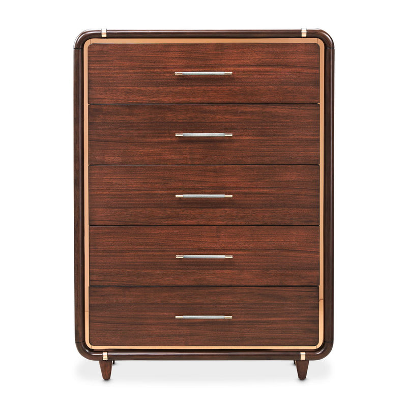 Mason Park - 5-Drawer Gentlemen's Chest - Umber - R&R Furniture Gallery (Fountain Valley, CA)