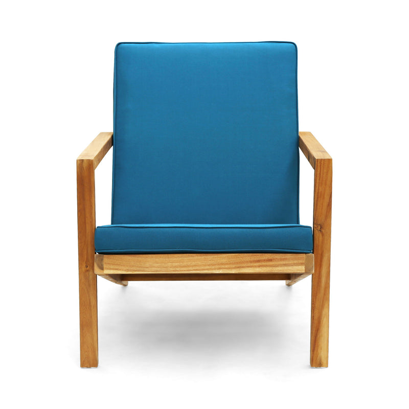 Celestaria - 3 Piece Outdoor Chat Set With Adirondack Chairs, Cushions And Side Table - R&R Furniture Gallery (Fountain Valley, CA)