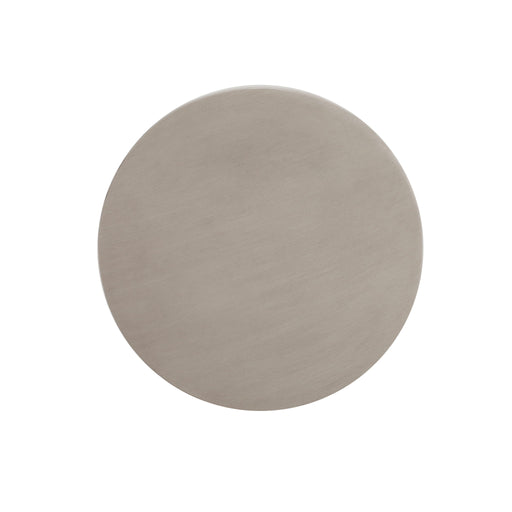 Outdoor Round With U Shape Side Table - Light Gray - R&R Furniture Gallery (Fountain Valley, CA)