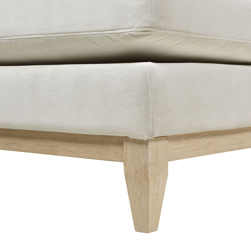 Knox - Modern Farmhouse Reversible Chaise Sectional Sofa - R&R Furniture Gallery (Fountain Valley, CA)