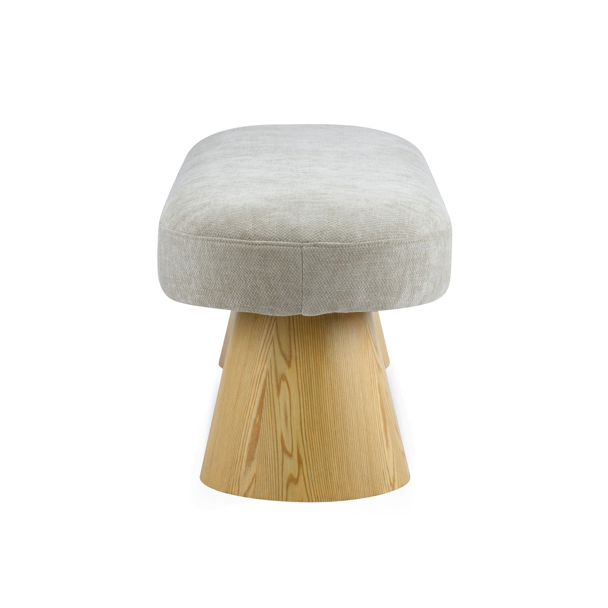 Upholstered Dining Bench - Oatmeal