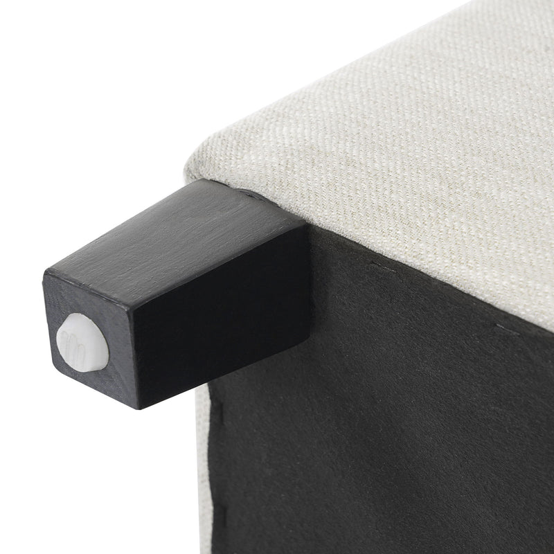 Upholstered Storage Ottoman Bench - R&R Furniture Gallery (Fountain Valley, CA)