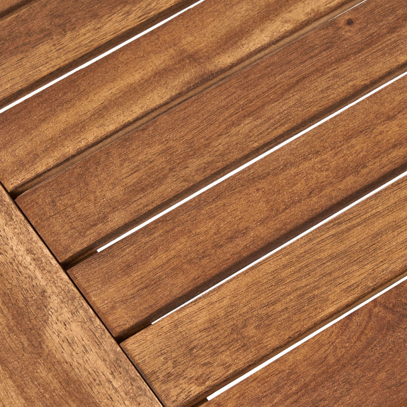 2 Piece Patio Set With Open-Back Loveseat And Coffee Table - Beige / Brown - R&R Furniture Gallery (Fountain Valley, CA)