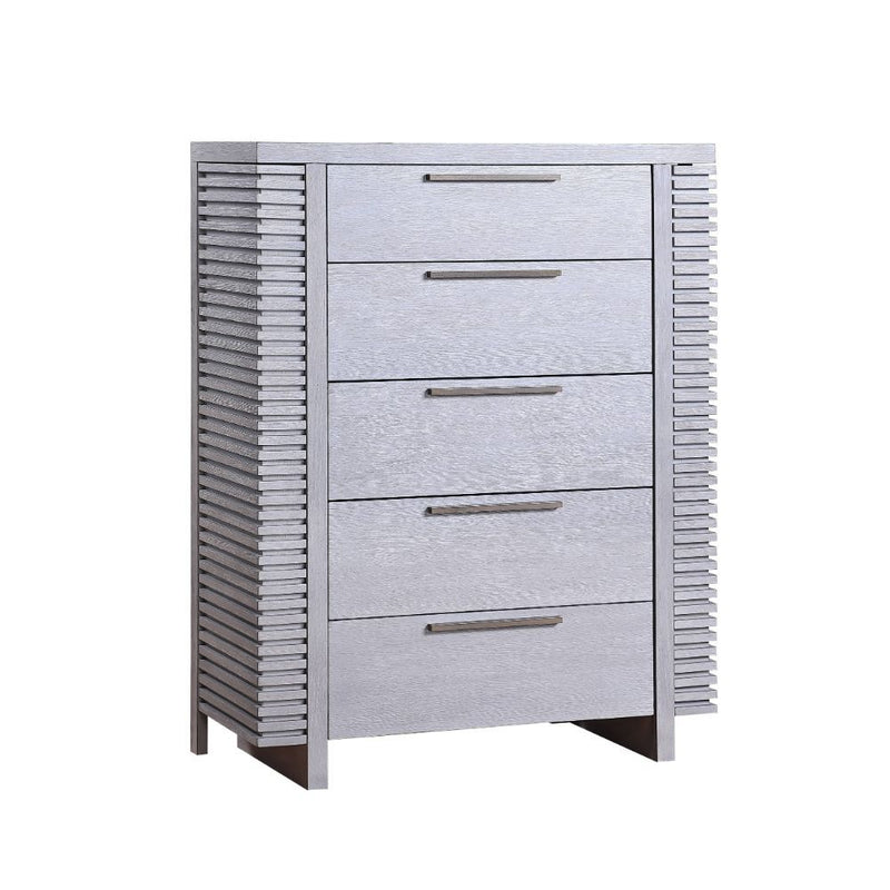 Aromas - Chest With Side Storage - White Oak - R&R Furniture Gallery (Fountain Valley, CA)