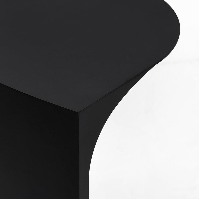 Cote - 16" Metal Accent Table - Black - R&R Furniture Gallery (Fountain Valley, CA)