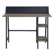 Garima - Writing Desk - Rustic Oak & Black - R&R Furniture Gallery (Fountain Valley, CA)