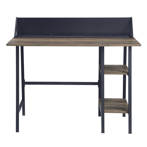 Garima - Writing Desk - Rustic Oak & Black - R&R Furniture Gallery (Fountain Valley, CA)
