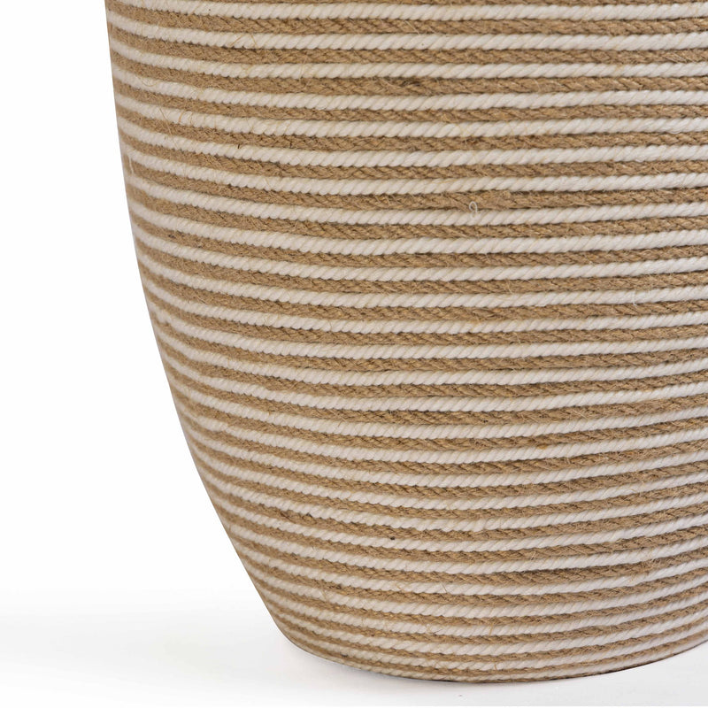 Tanga - Jute And Cotton Table Lamp - Natural - R&R Furniture Gallery (Fountain Valley, CA)