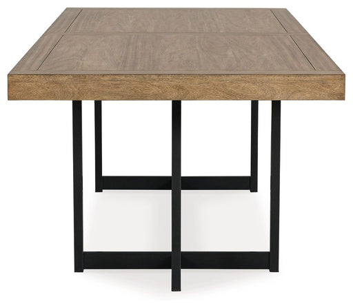Tomtyn - Rectangular Dining Room Extension Table - Light Brown - R&R Furniture Gallery (Fountain Valley, CA)